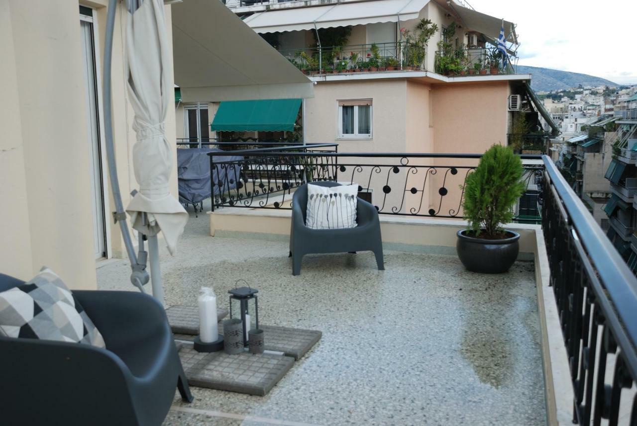 Soulis' Penthouse Near Acropolis Apartment เอเธนส์ ภายนอก รูปภาพ