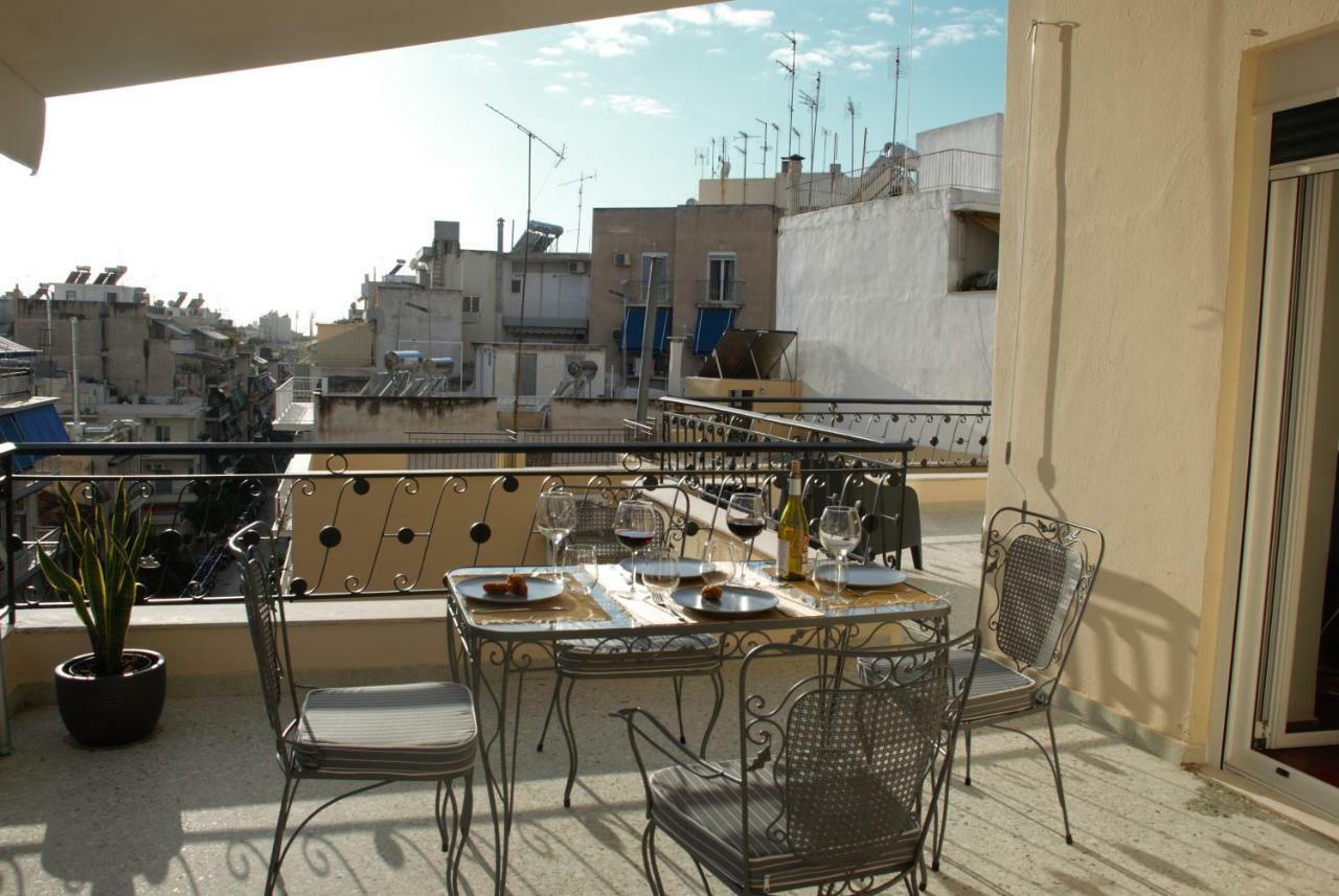 Soulis' Penthouse Near Acropolis Apartment เอเธนส์ ภายนอก รูปภาพ
